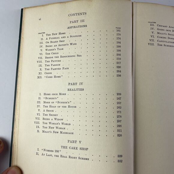 Antique One Woman's Life Robert Herrick First Edition 1913 Hardcover Book - Picture 8 of 14